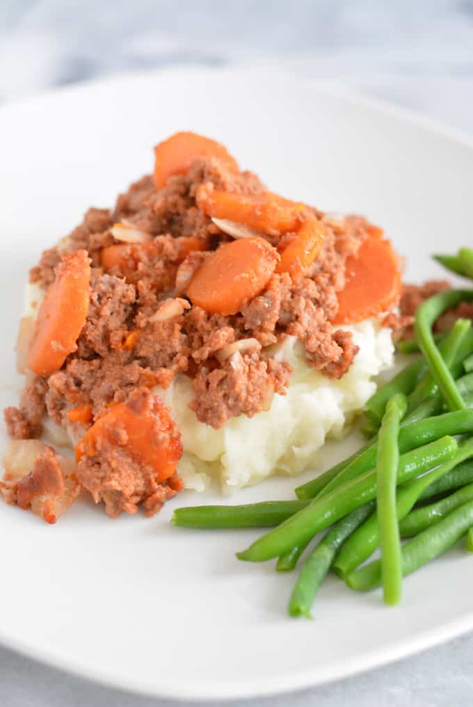 Purple meat with Carrot Casserole meatwithcarrots