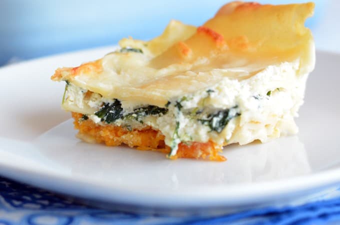 Butternut squash lasagna