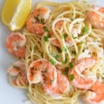 Shrimp Scampi - lower calorie version same great flavor