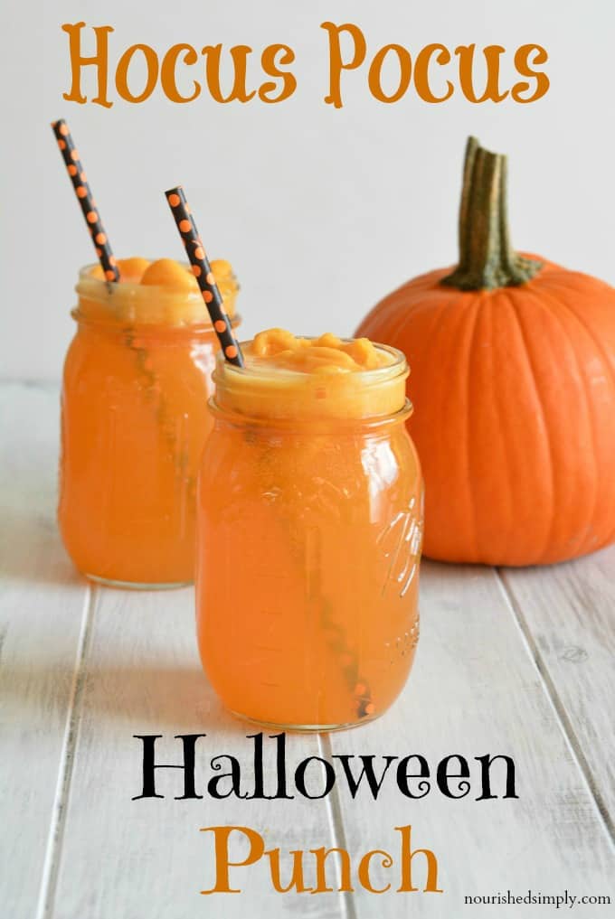 Halloween party drinks are often filled with artificial colors and flavors. This Hocus Pocus Halloween Punch is free of artificial colors and dyes.