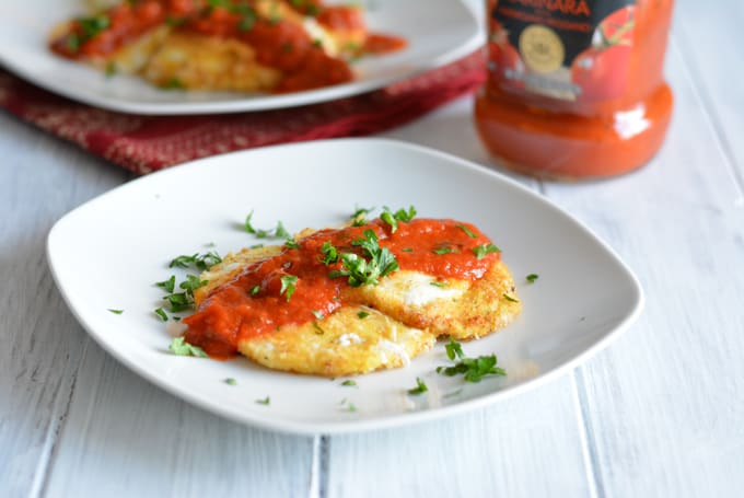 Baked Mozzarella with Bertolli Riserva Marinara is a quick an easy to prepare appetizer or snack recipe.