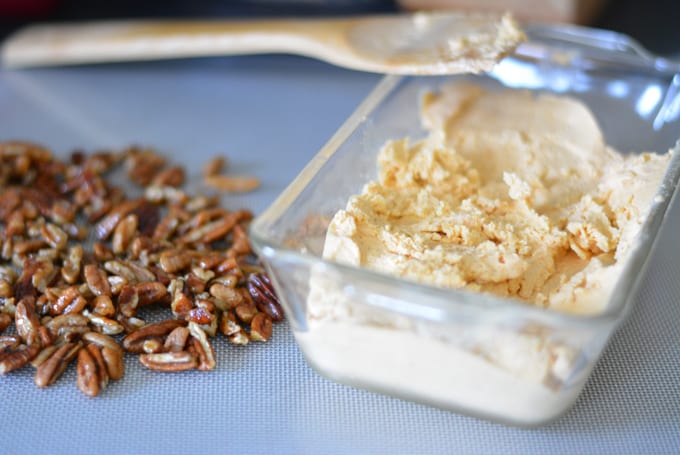 Pumpkin Praline Frozen Yogurt