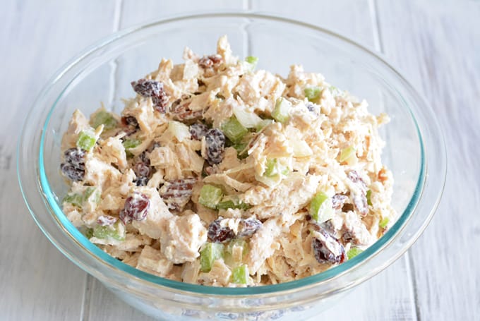 Cranberry Pecan Chicken Salad - Nourished Simply