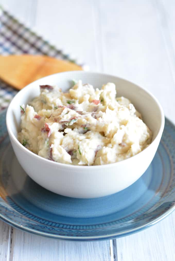 Slow Cooker Sour Cream Chive Potatoes