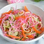Cucumber Beet Noodle Salad