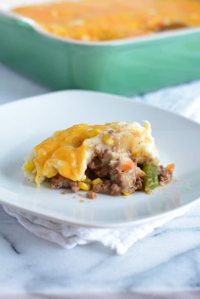Shepherds Pie is a comfort dish perfect for a cold winter evening or a St. Patty's Day celebration