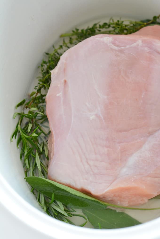 Tender Slow Cooker Turkey Breast - Nourished Simply